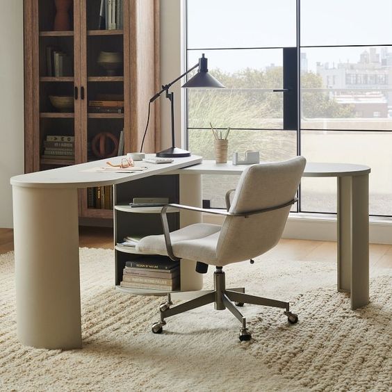 Create a Stylish & Productive Home Office with West Elm